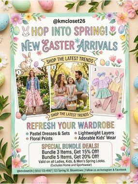 SPECIAL BUNDLE DEALS!
Bundle 3 Items, Get 15% Off!
Bundle 5 Items, Get 20% Off!